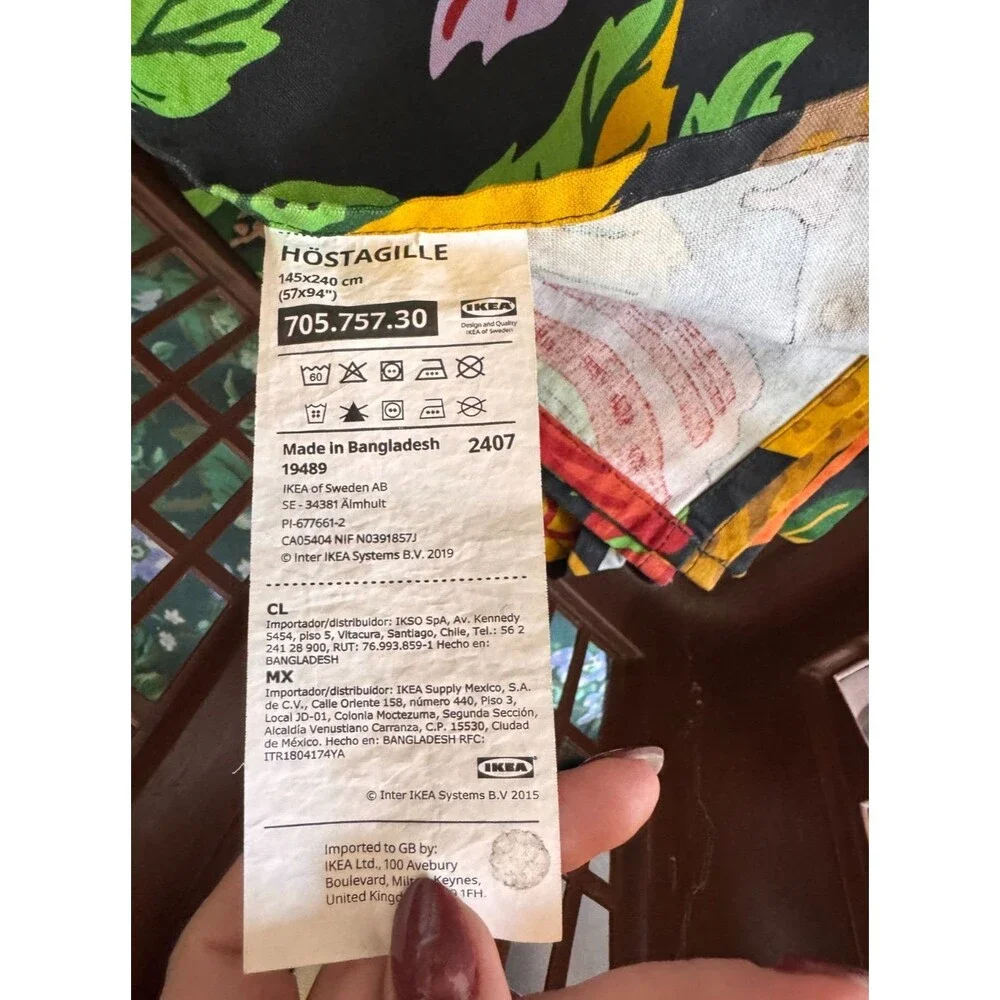 IKEA HOSTAGILLE Tablecloth + Pillow covers autumn Halloween 57
